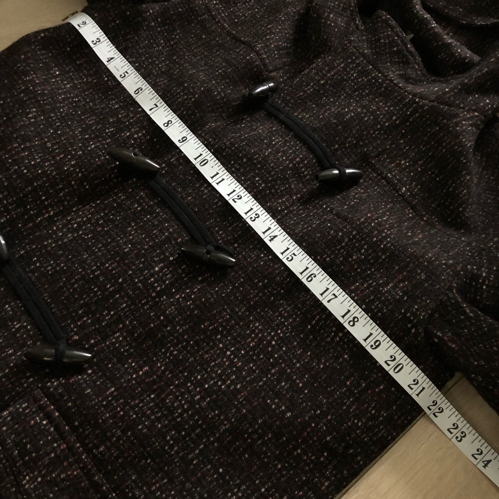 DIOR Homme AW2008 Wool Hooded Duffle Coat Japan Exclusive Men’s 48EU Italy - Picture 7 of 16